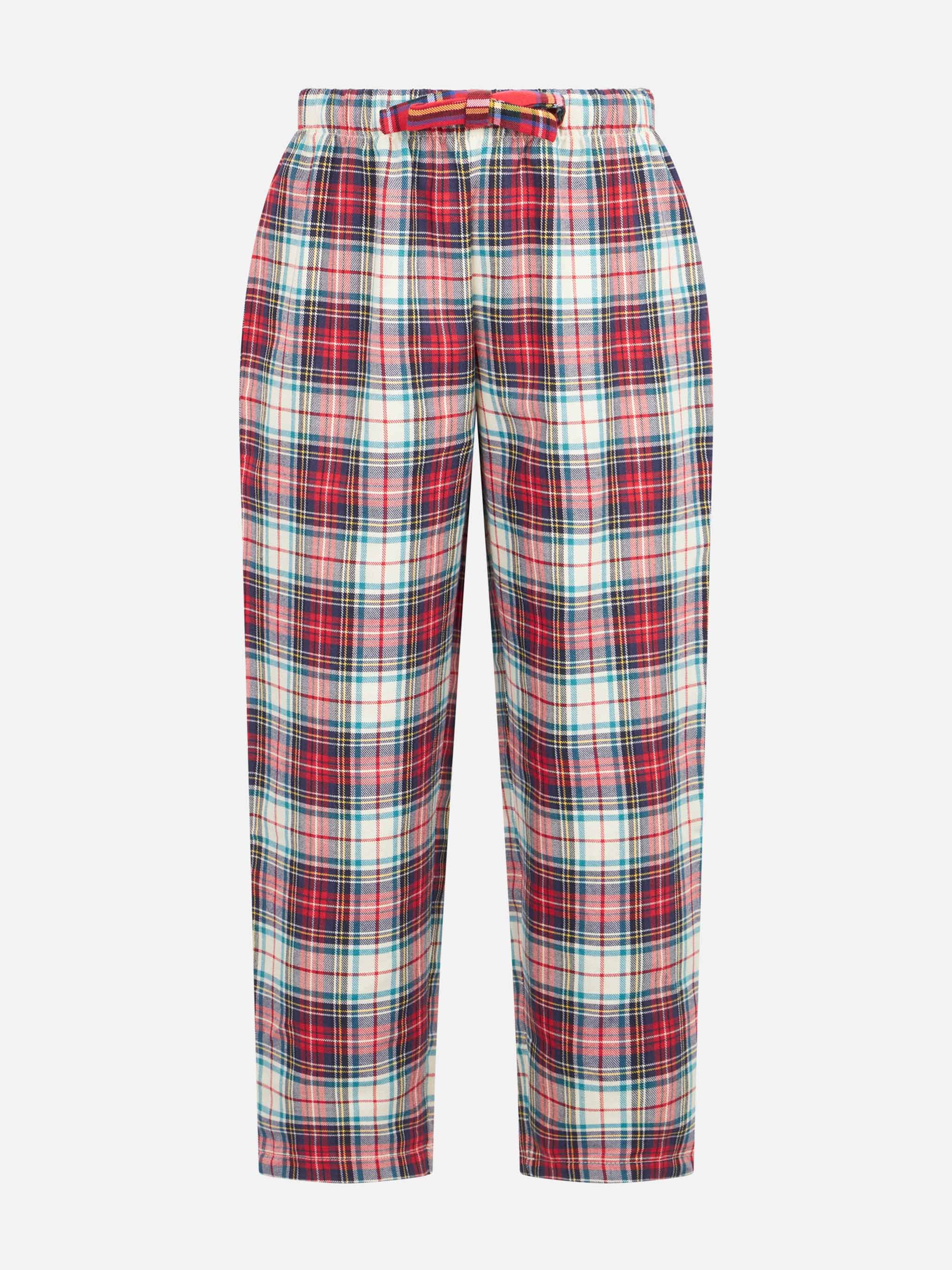 Pyjamahosen mit Schottenmuster für Jungen