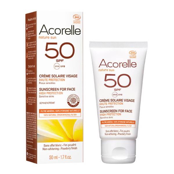 Crema Solar arcápoló SPF 50|50ML