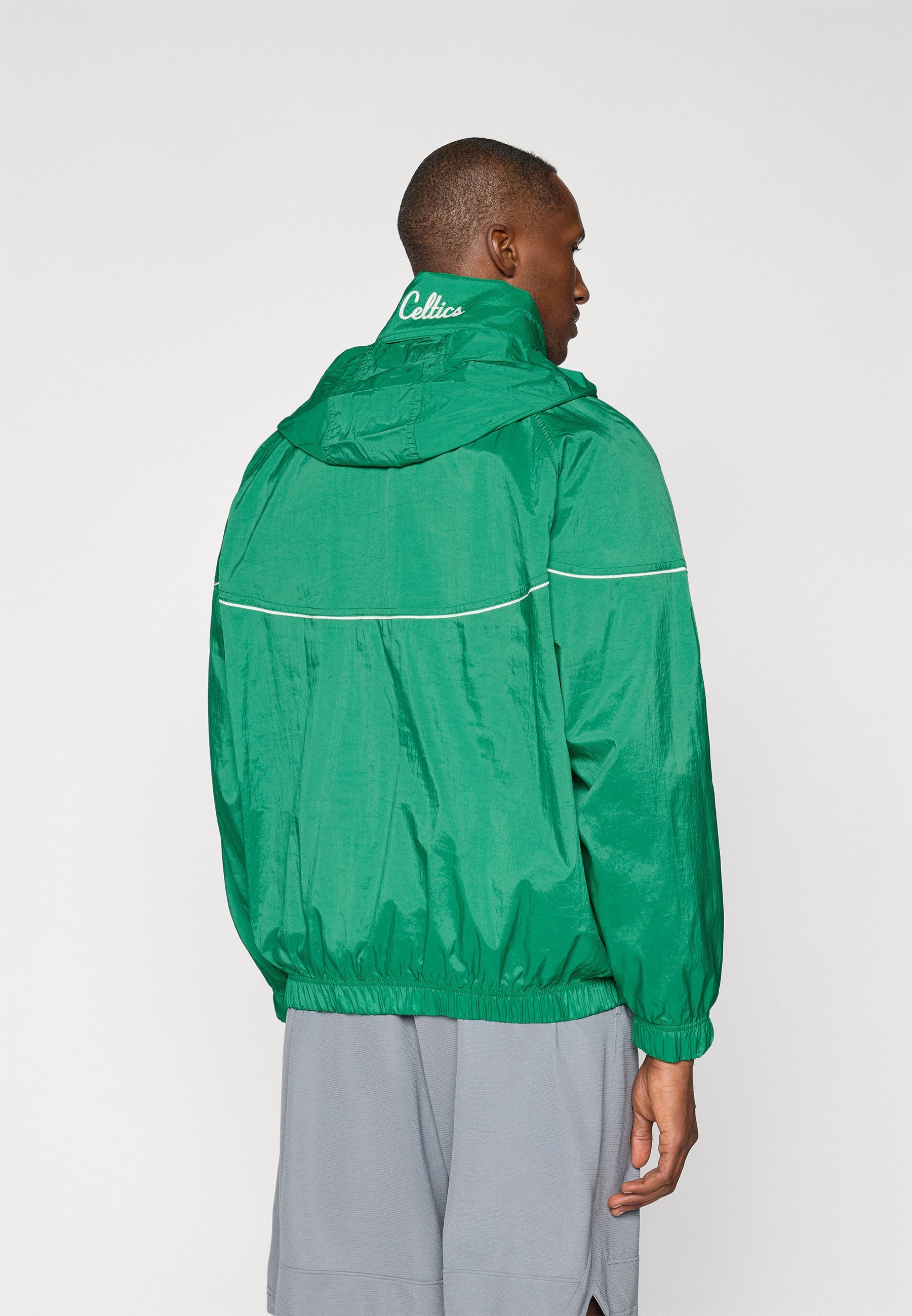 KLUBOVÁ ANORAK BOSTON CELTICS - Dres - zelená