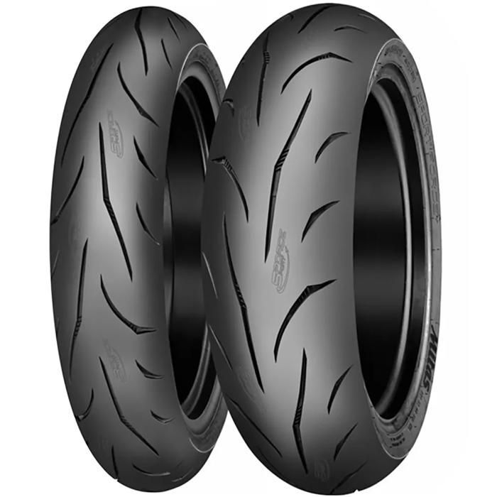 Neumático trasero para motocicleta - Mitas - Sport Force+ EV 78W - 200/55 - Alto rendimiento