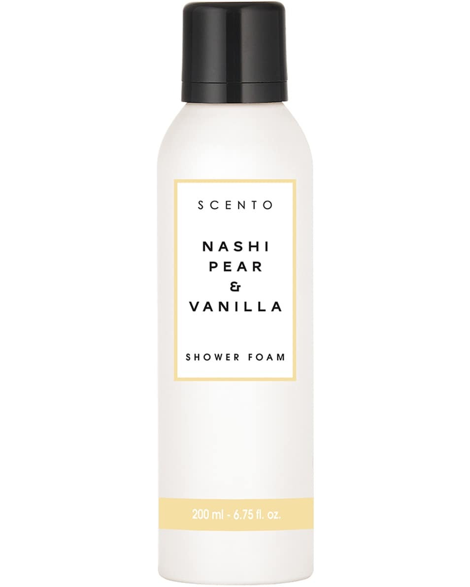 SCENTO NASHI PEAR & VANILLA SHOWER FOAM