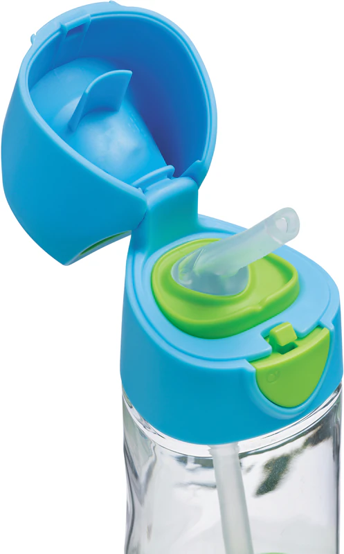 b. Box Flasche mit Strohhalm