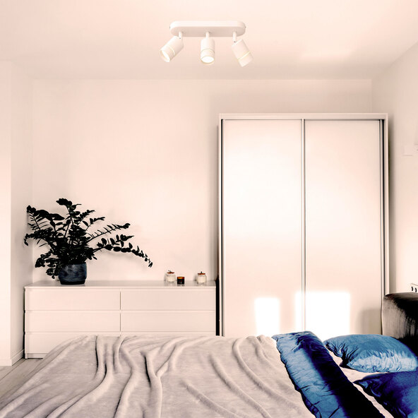 Spoturi LED inteligente Deckenstrahler Nalo, cu 3 spoturi