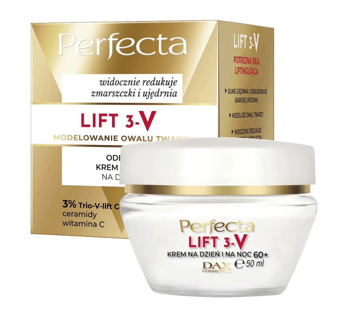 Perfecta V-Lift Liftingujący krem do twarzy 60+