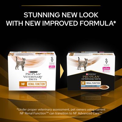 PURINA PRO PLAN Veterinary Diets Feline NF Renal Function - Σολομός