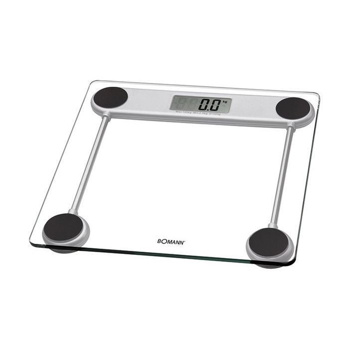 Digital bathroom scale - BOMANN - PW 1417 CB - 150 kg capacity - 100 g increments - LCD display