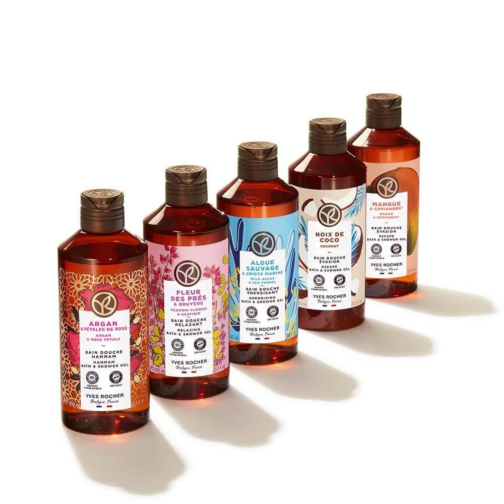 Niittykukka ja kanerva -kylpy- ja suihkugeeli