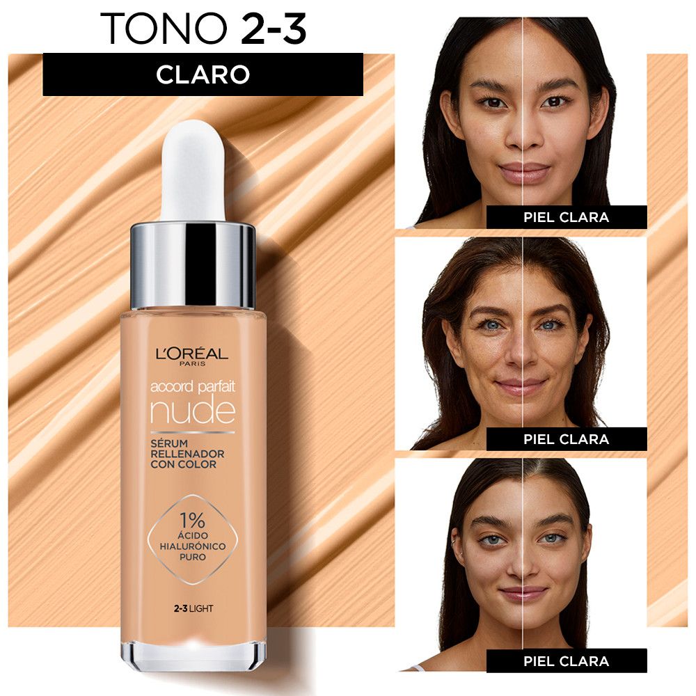 Accord Parfait True Match Nude - barvni serum Podlage za ličila