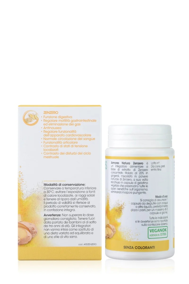 ARMORES Armores Natura Ginger 60 comprimidos