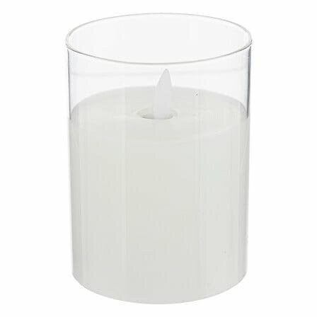 ŚWIECA LED Sena 7,5 x 10 cm szklany słoik NA BATERIE