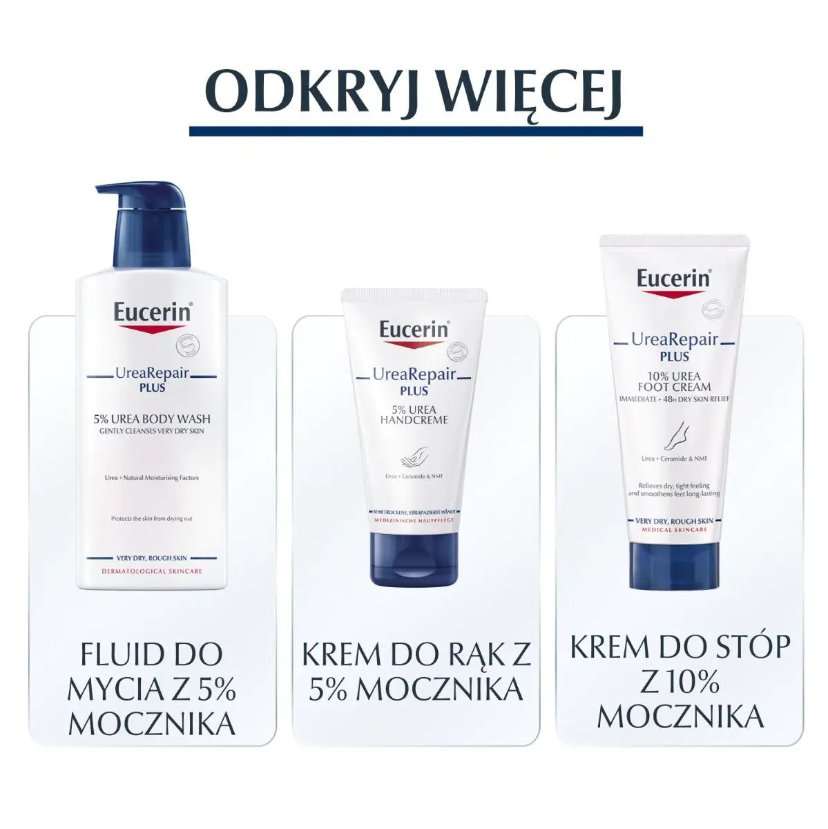 Eucerin Urearepair Plus Emulsja z 10% mocznika