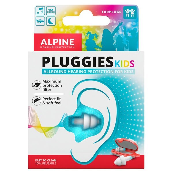 „Alpine Pluggies“ vaikiški ausų kamštukai<br>
