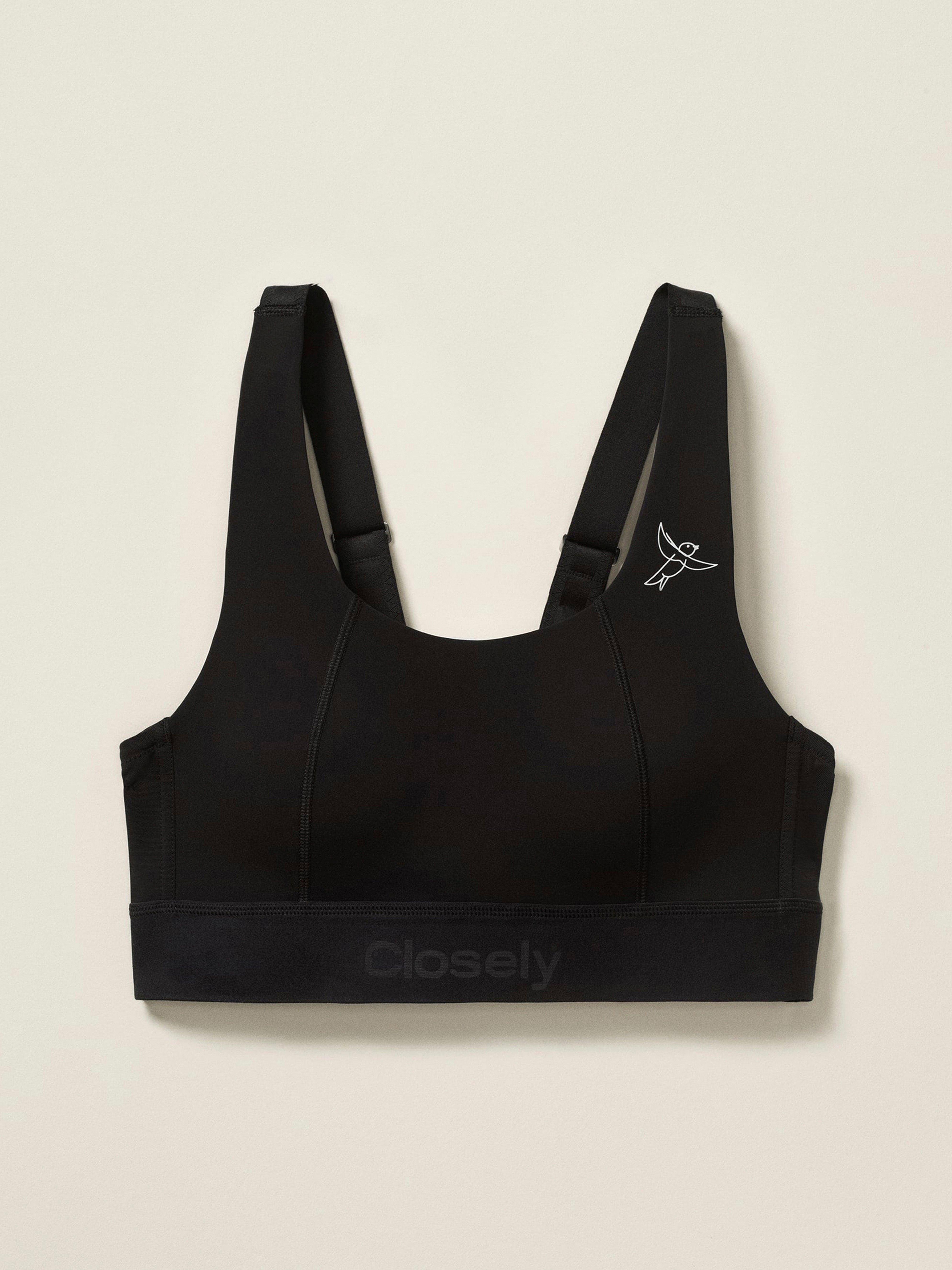 Sportovní podprsenka s vysokou oporou – Closely Black
