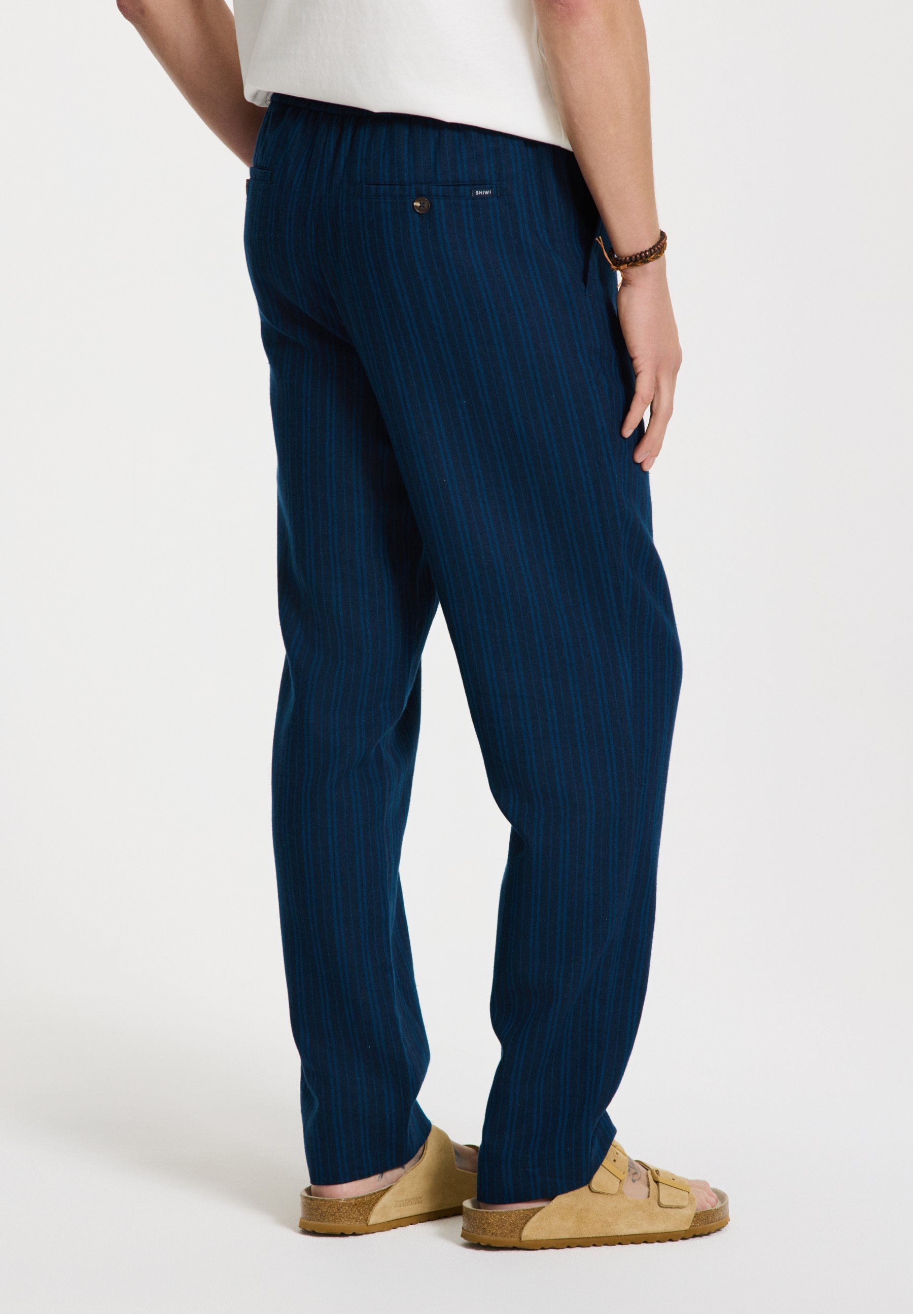 Shiwi LENNY - Broek - donkerblauwe strepen