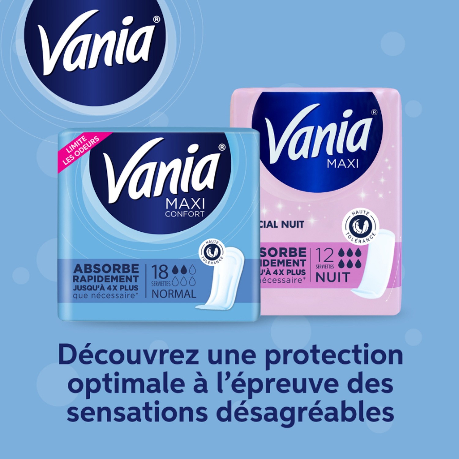 Vania Serviettes Hygiéniques[[,]] Maxi Confort[[,]] Nuit[[,]]