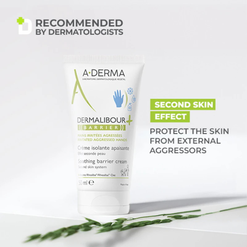 A-Derma Dermalibour+ Creme calmante de barreira para proteção da pele