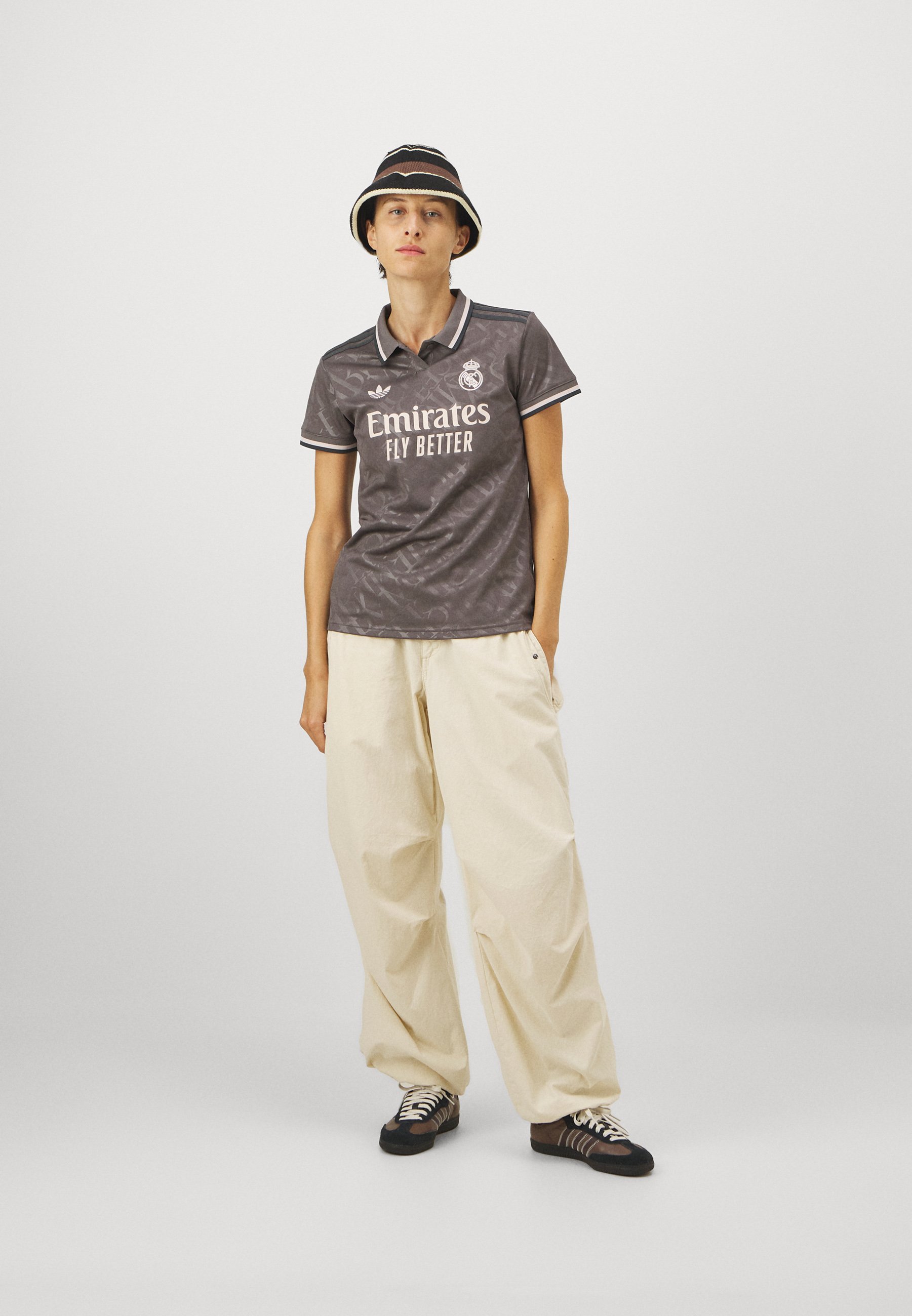 adidas Performance REAL MADRID - Clubkleding - antraciet