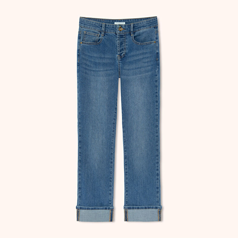  Pantalones vaqueros azules para mujer