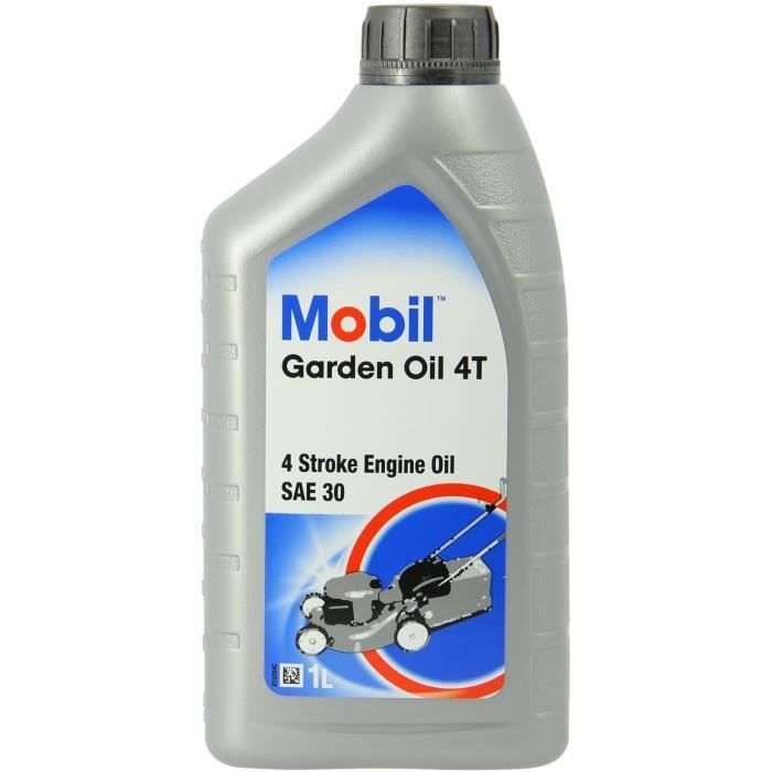 MOBIL Garden Oil 4T -lisäaineöljy - synteettinen / SAE 30 / 1L