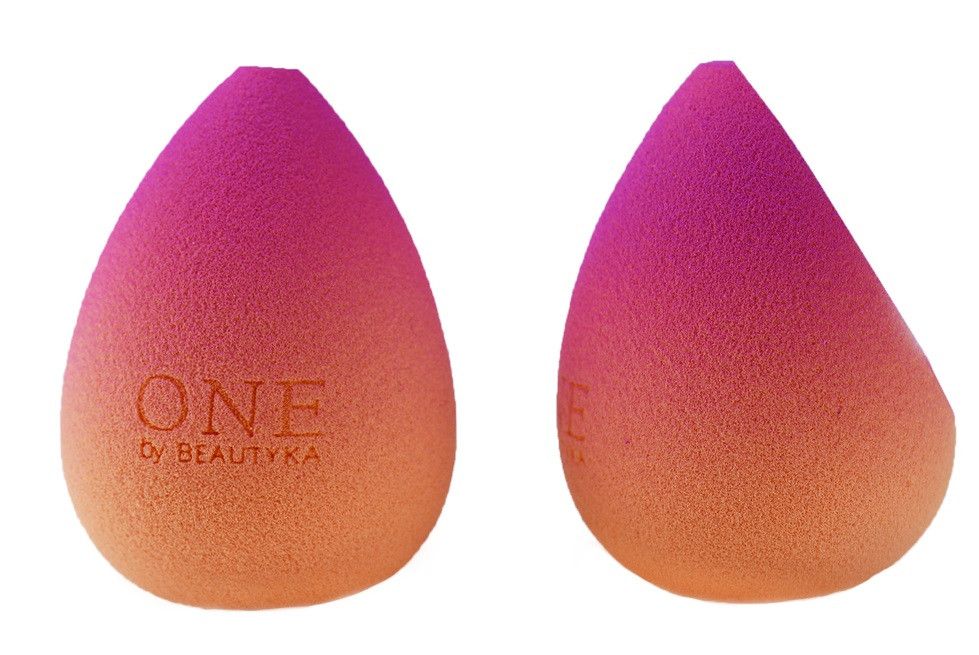 Špongia na make-up s prírodným marhuľovým púdrom Špongie na make-up
