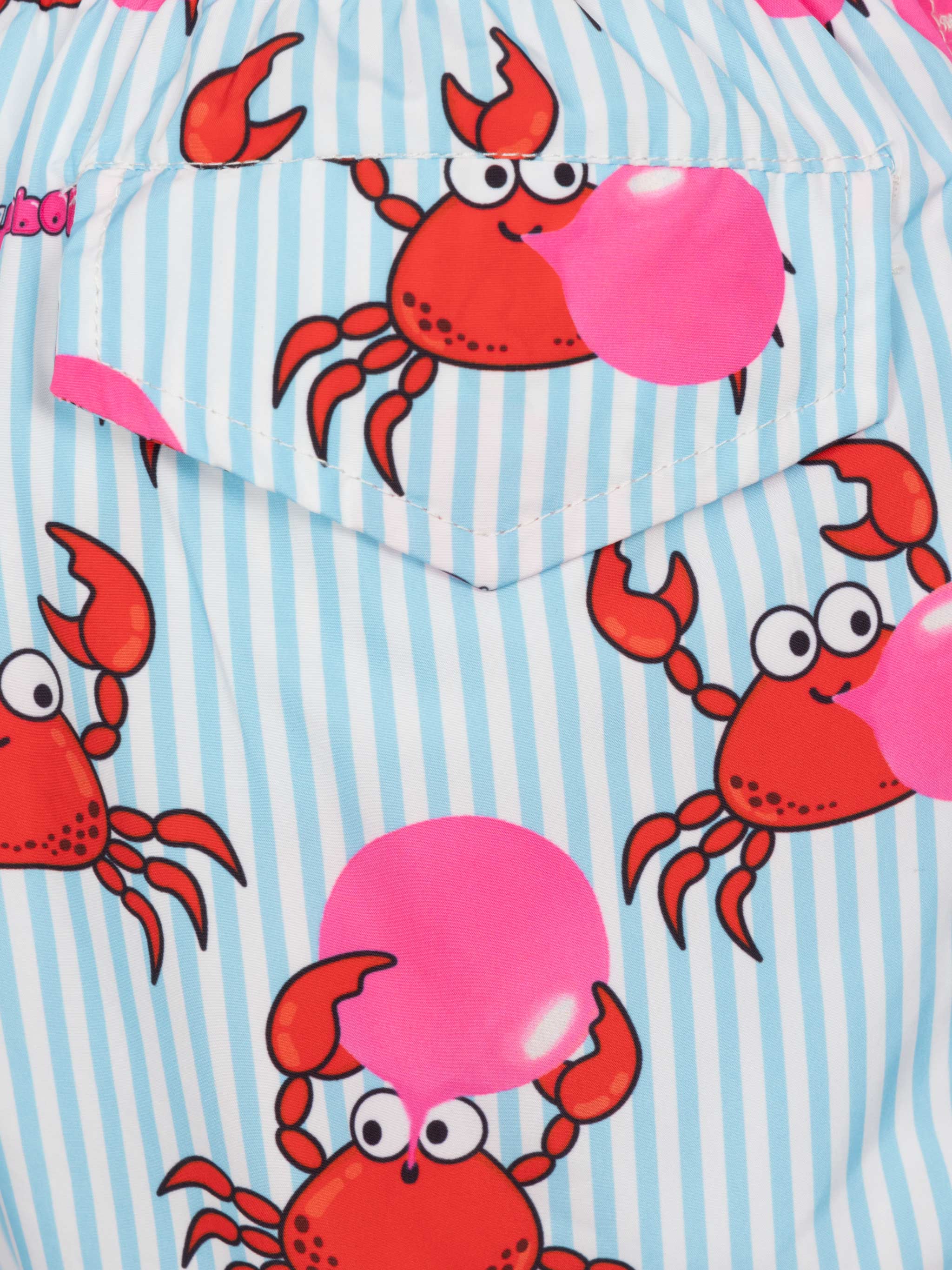 Costume mare Jean Lighting in tessuto leggero con stampa Big Babol gra