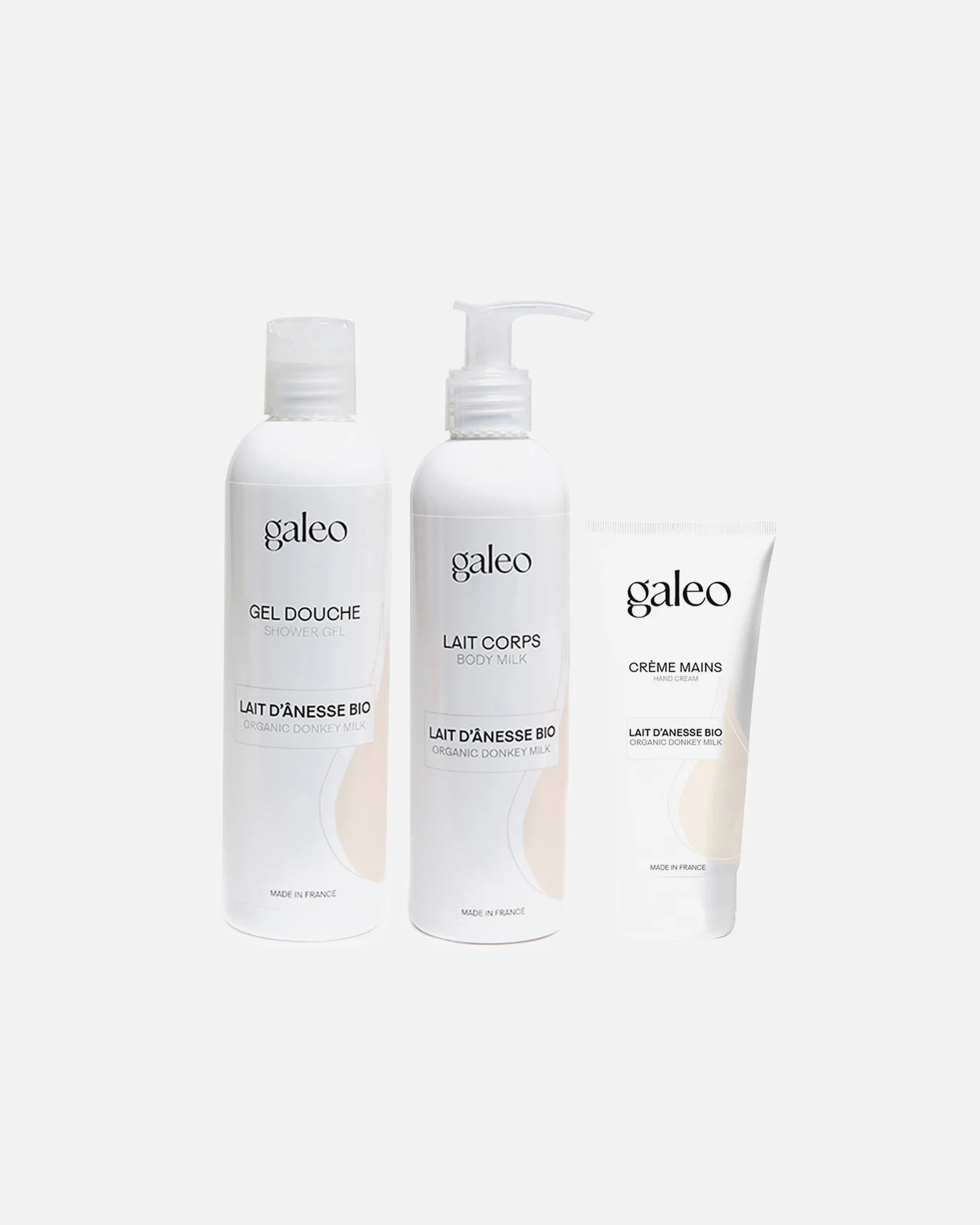 Galeo Coffret soins au lait d'ânesse bio