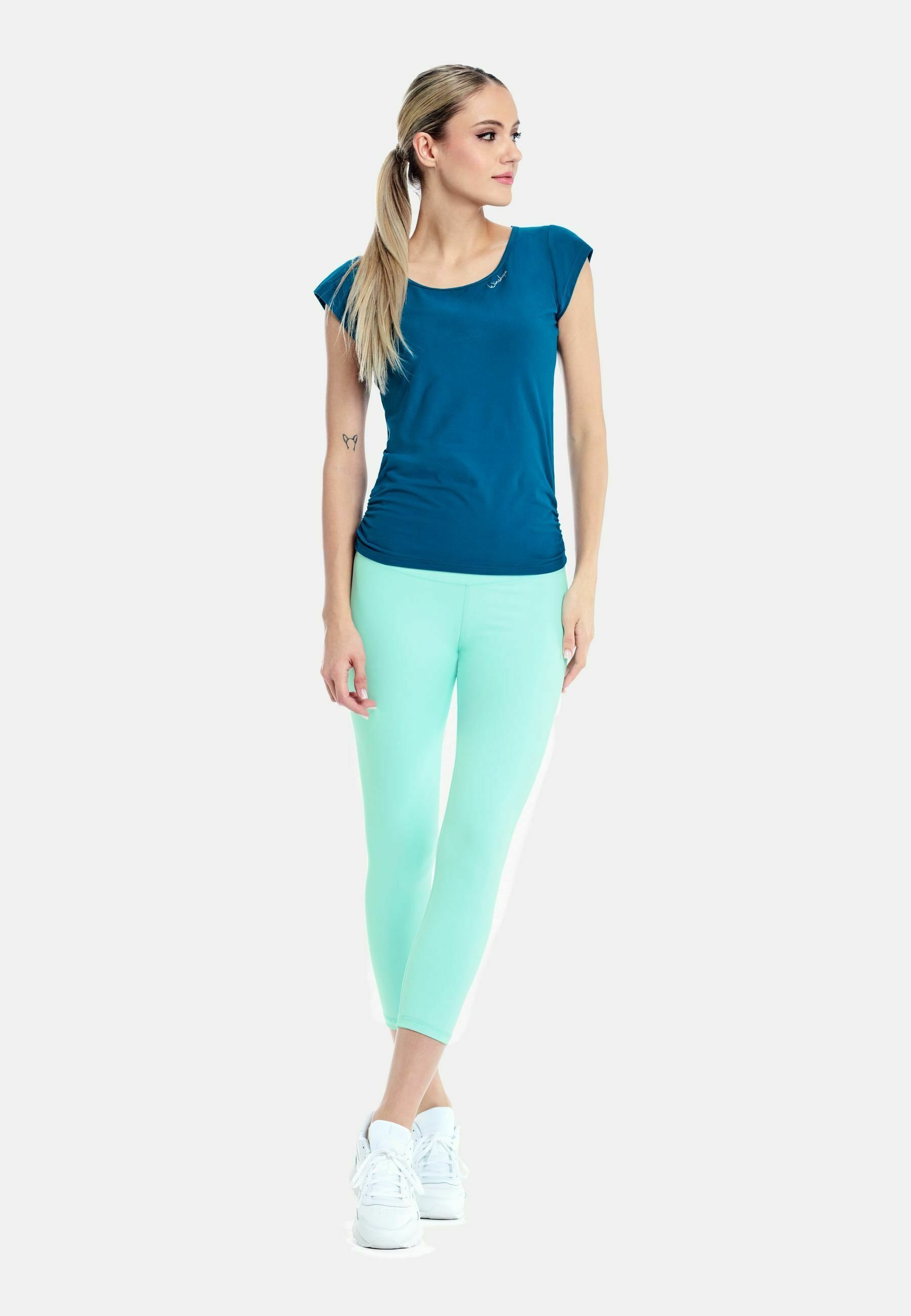 Winshape FUNCTIONAL COMFORT HIGH WAIST 7/8 - Leggings - delicate mint
