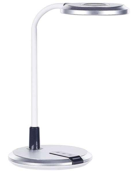 Lampka biurkowa LED z funkcją ściemniania srebrna