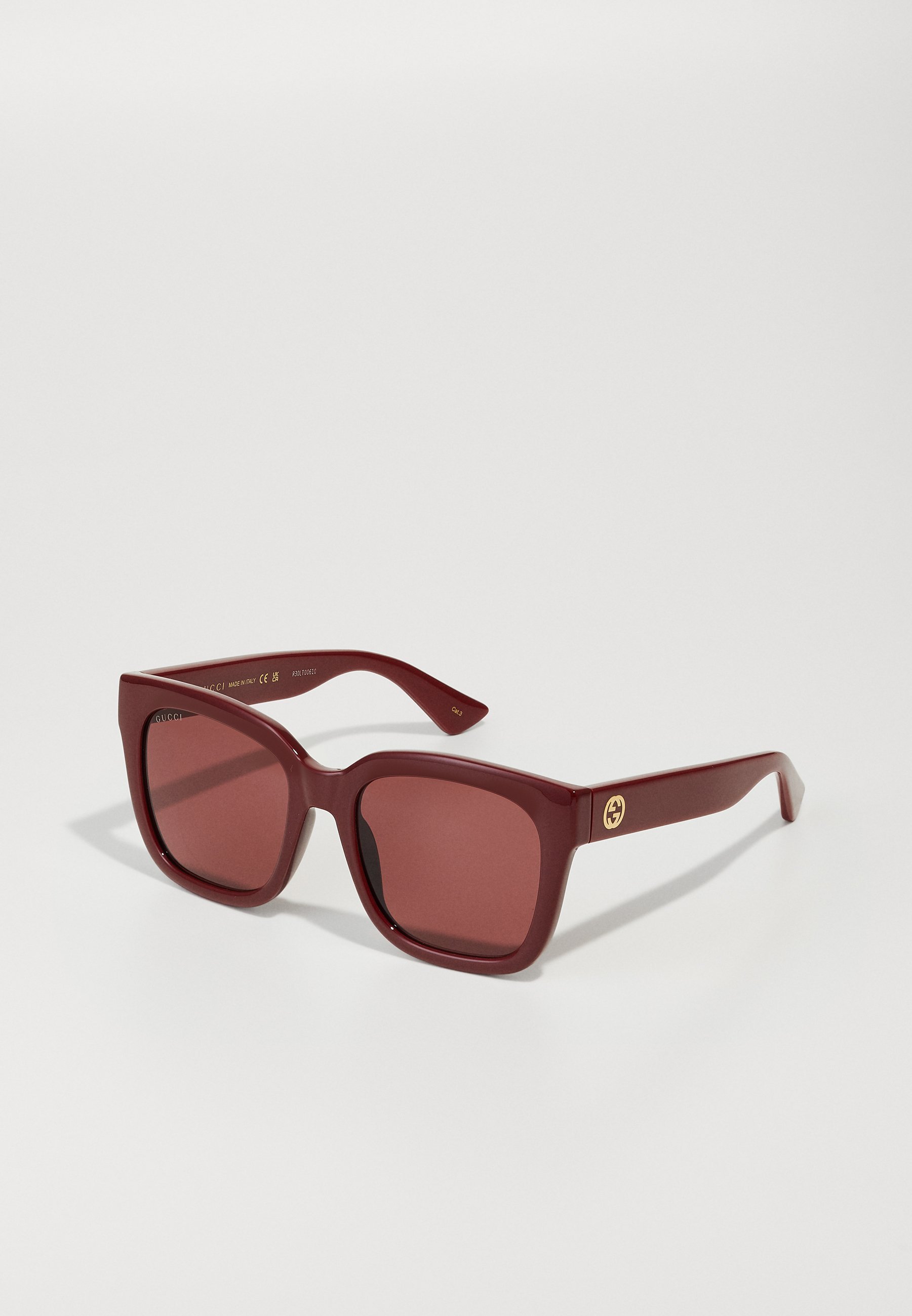 Gucci zonnebril - bordeauxrood/rood