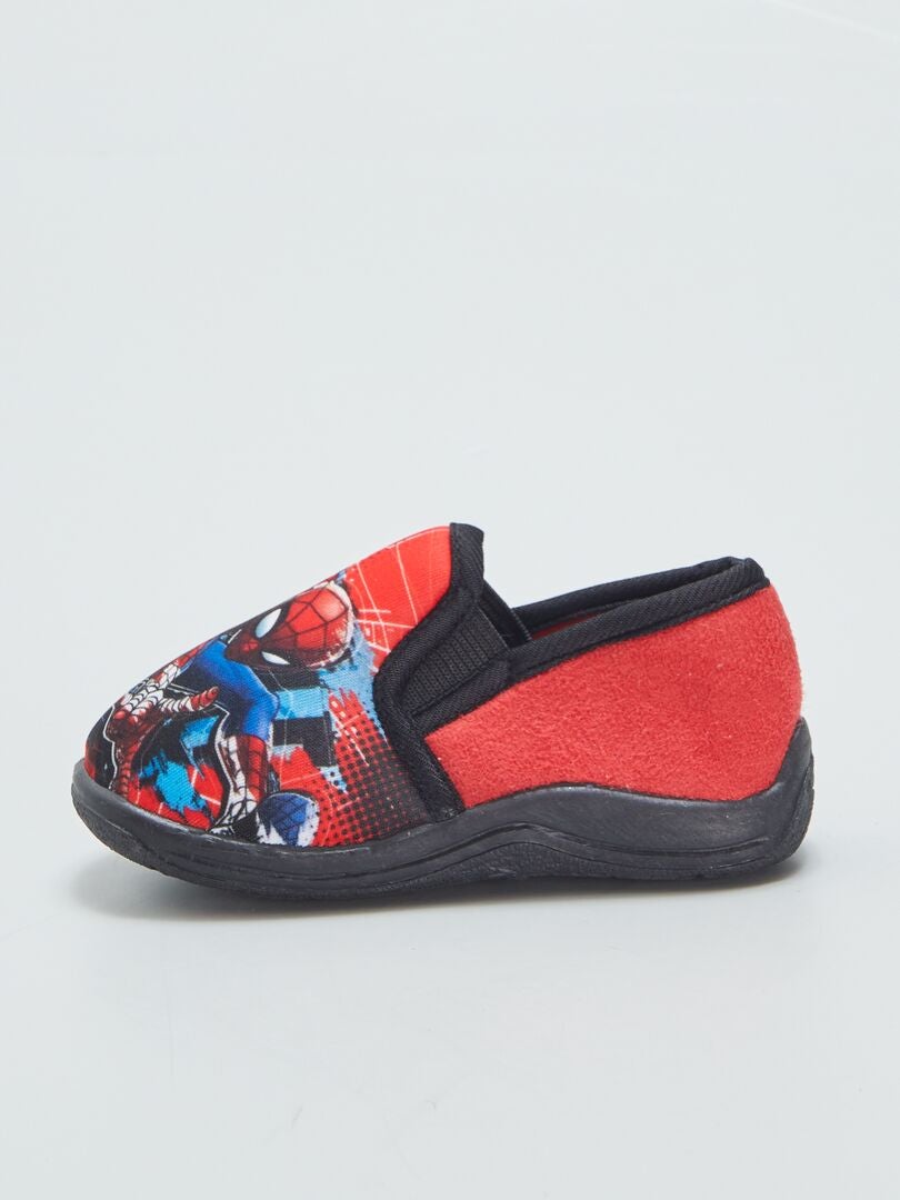Spider-Man slippers met gesloten neus - ROOD
