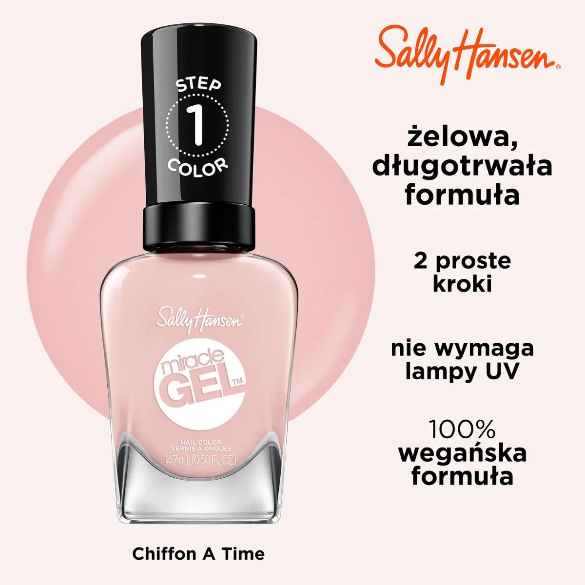 Sally Hansen Miracle Gel Lakier do paznokci, 248