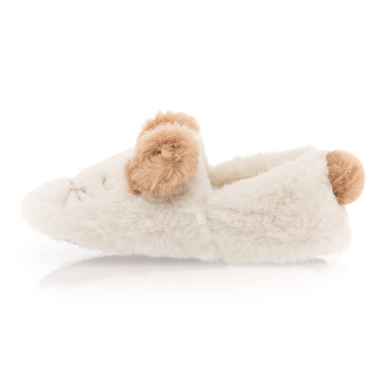 Beige jentetøfler