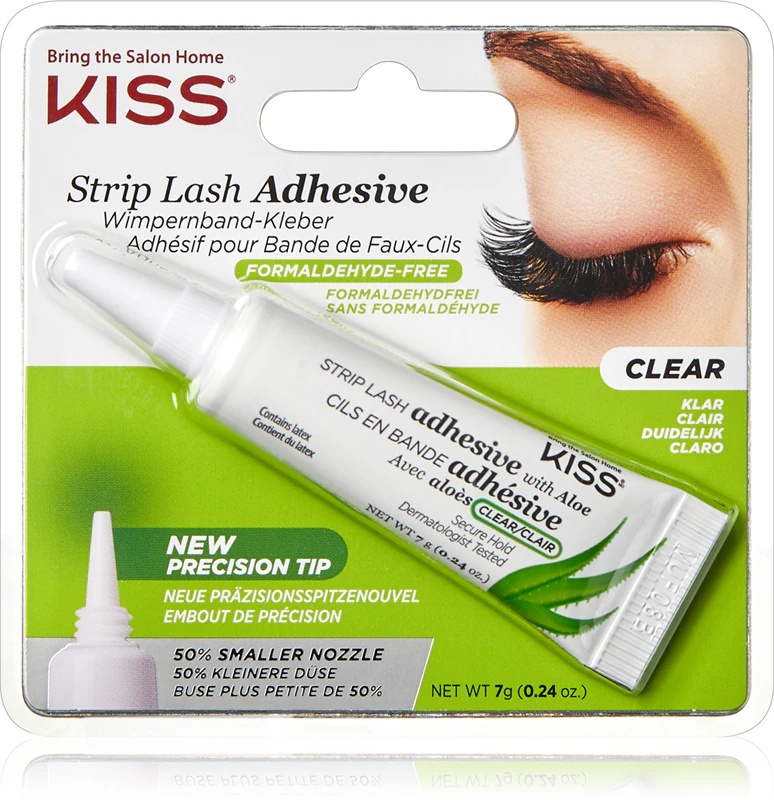 Lepilo za umetne trepalnice KISS EverEz Aloe Vera Clear