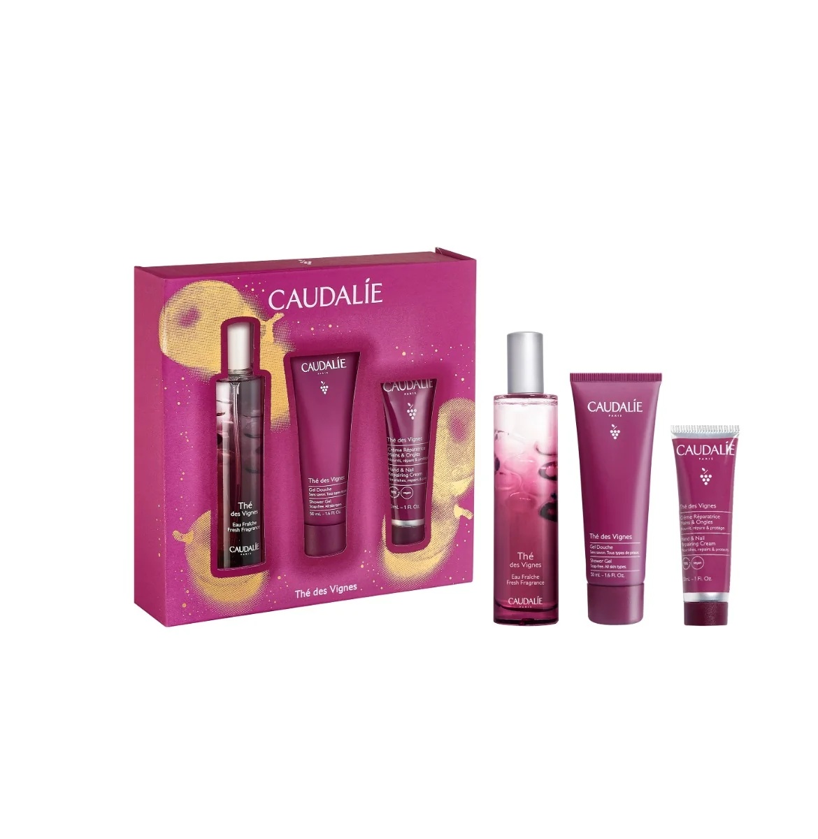 Σετ δώρου CAUDALIE Caudalie Thé Des Vignes για αρώματα και ενυδατική κρέμα σώματος