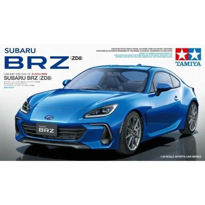 TAMIYA - Maquette Voiture Subaru Brz (zd8) |tamiya|24362| 1:24 Maquette Char Promo - Ref : 12973