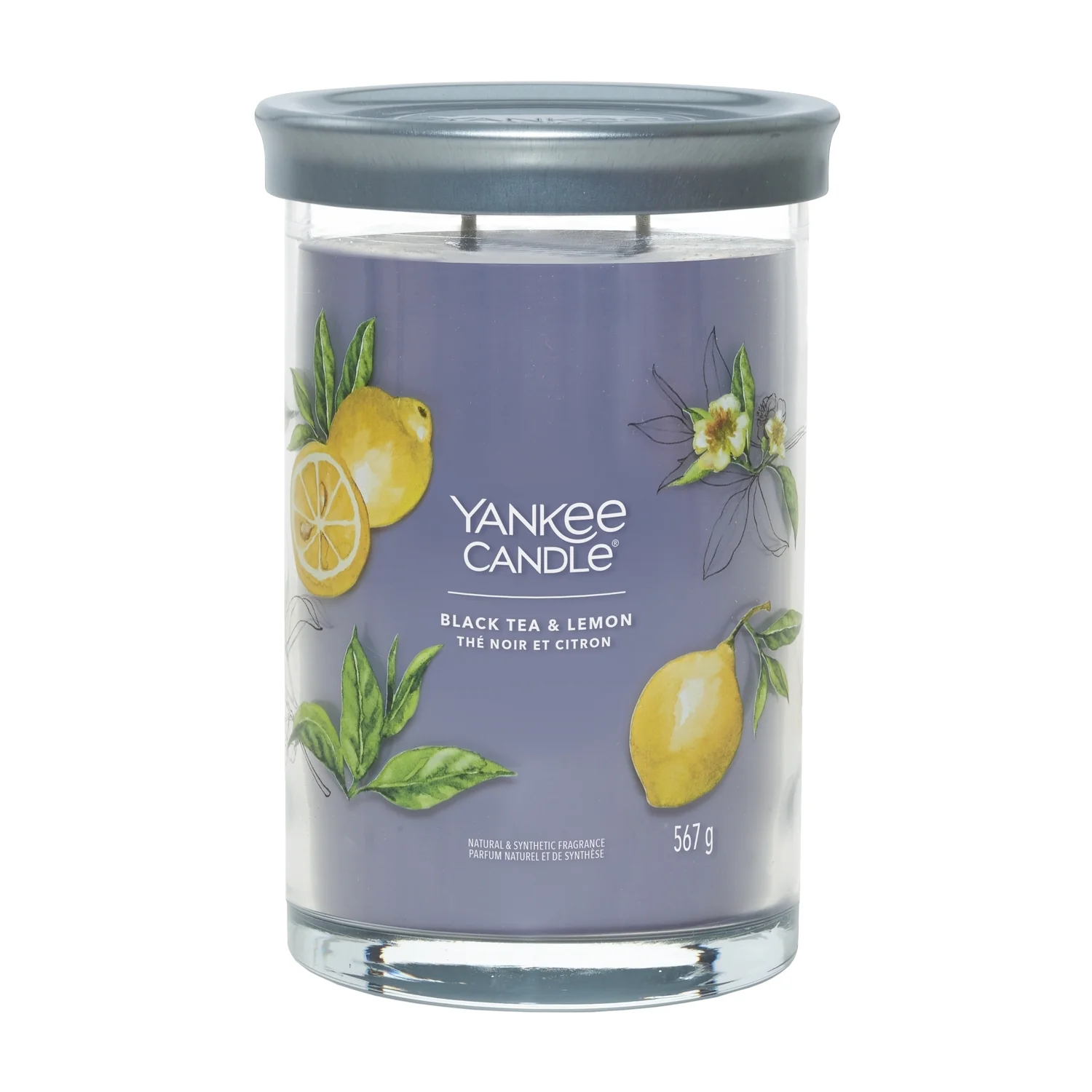 Signature Tumbler Candles Black Tea & Lemon - Candela Profumata