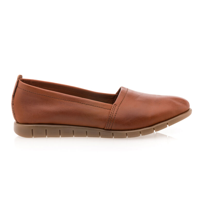 Bruna loafers/båtskor för kvinnor