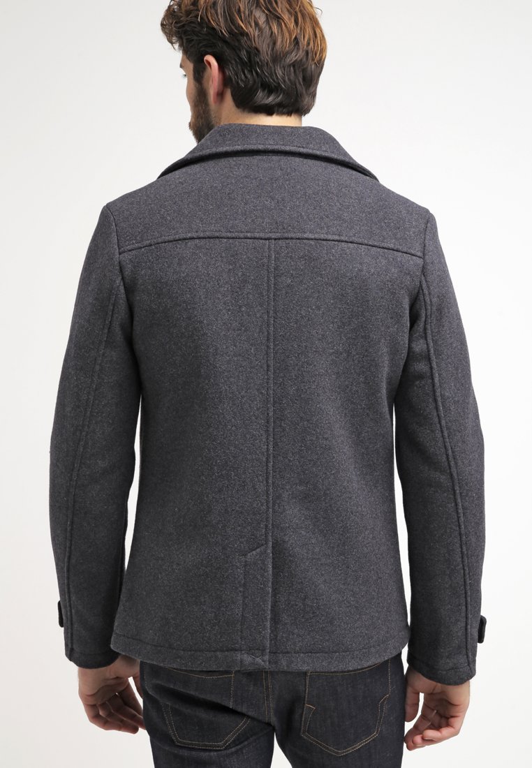 Cappotto corto Pier One - grigio scuro