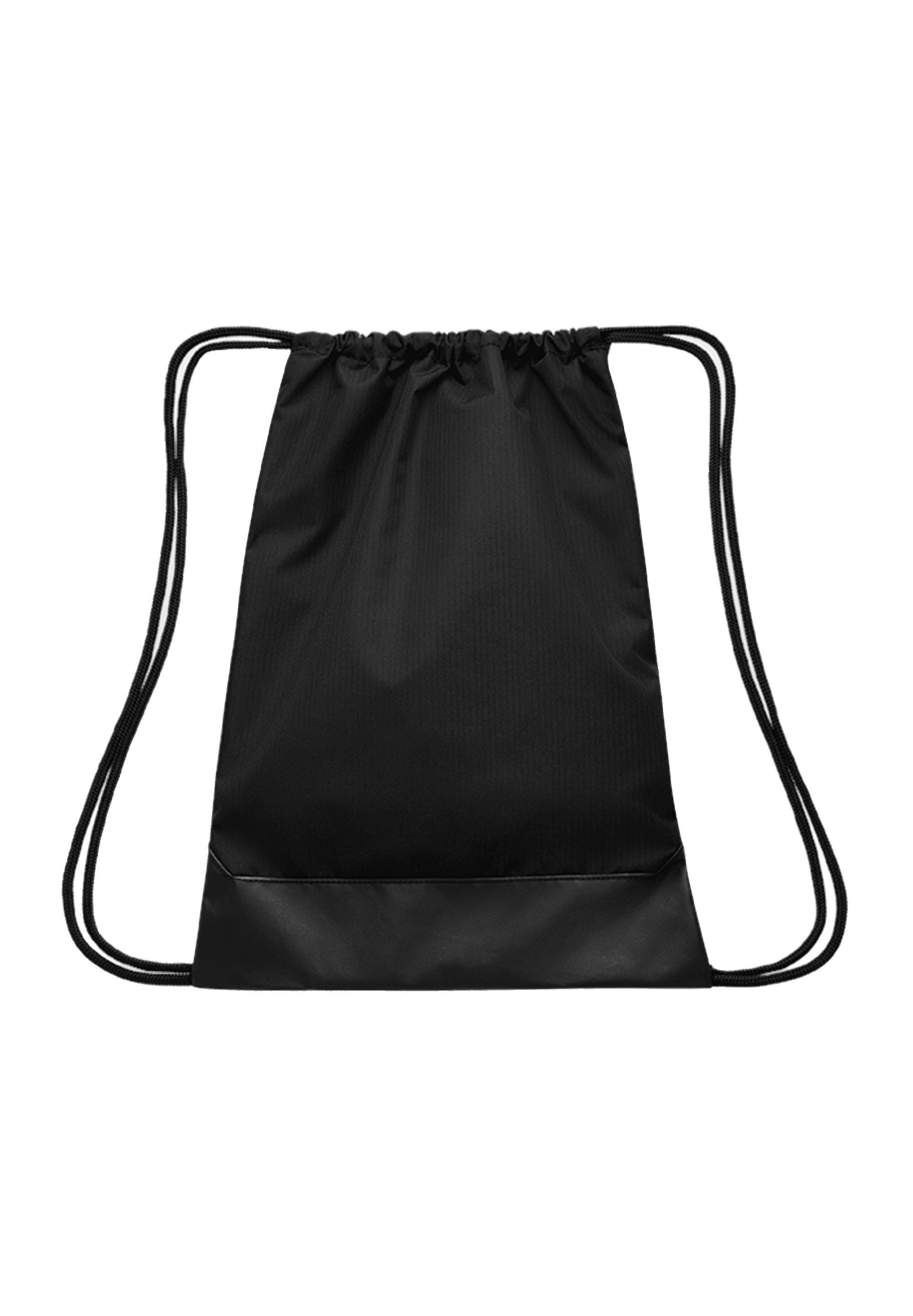 Nike Performance UNISEX - Torba sportowa ze ściągaczem - czarny/czarny/biały