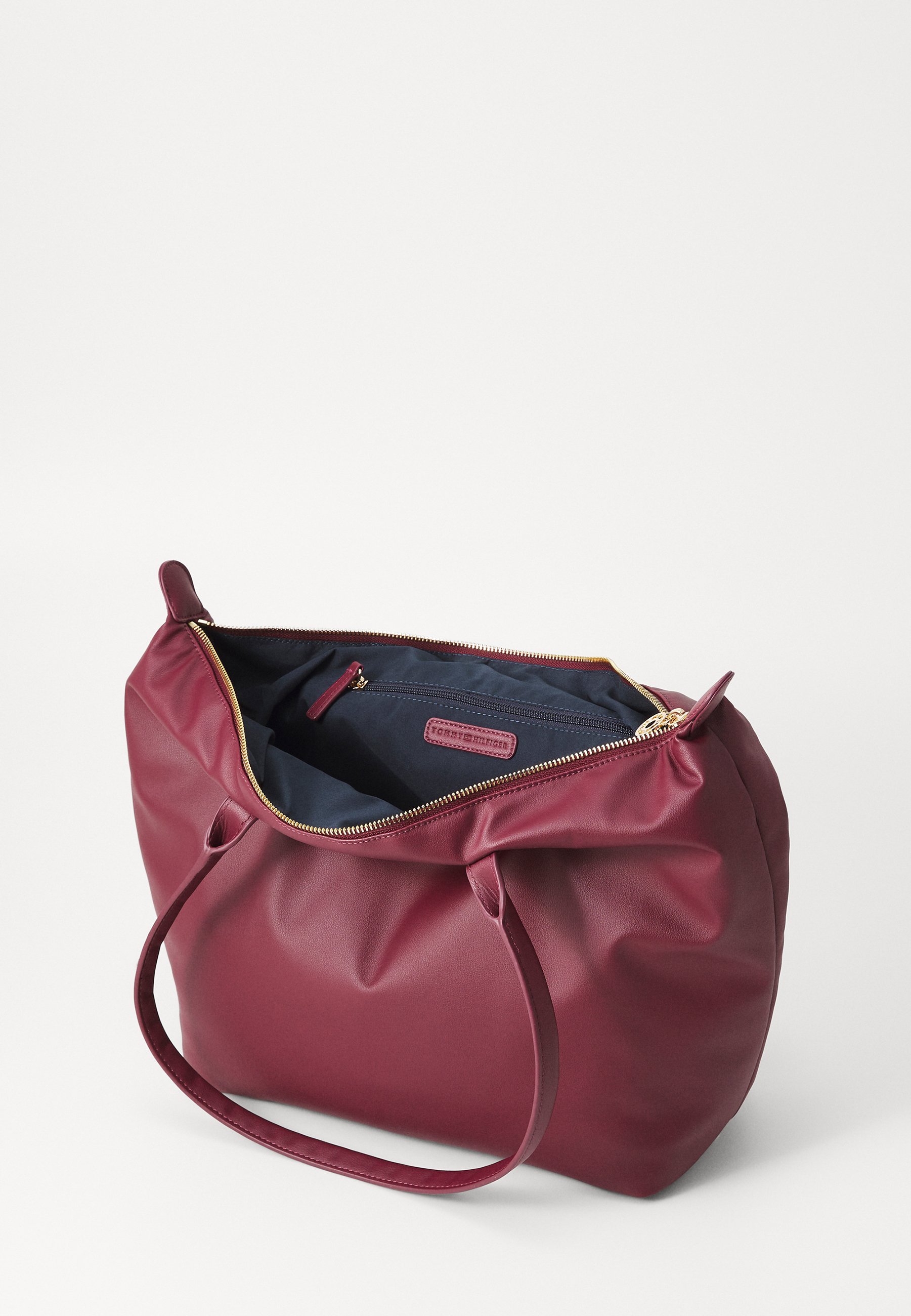 Tommy Hilfiger POPETTE SOFT TOTE - Handtas - dieprood