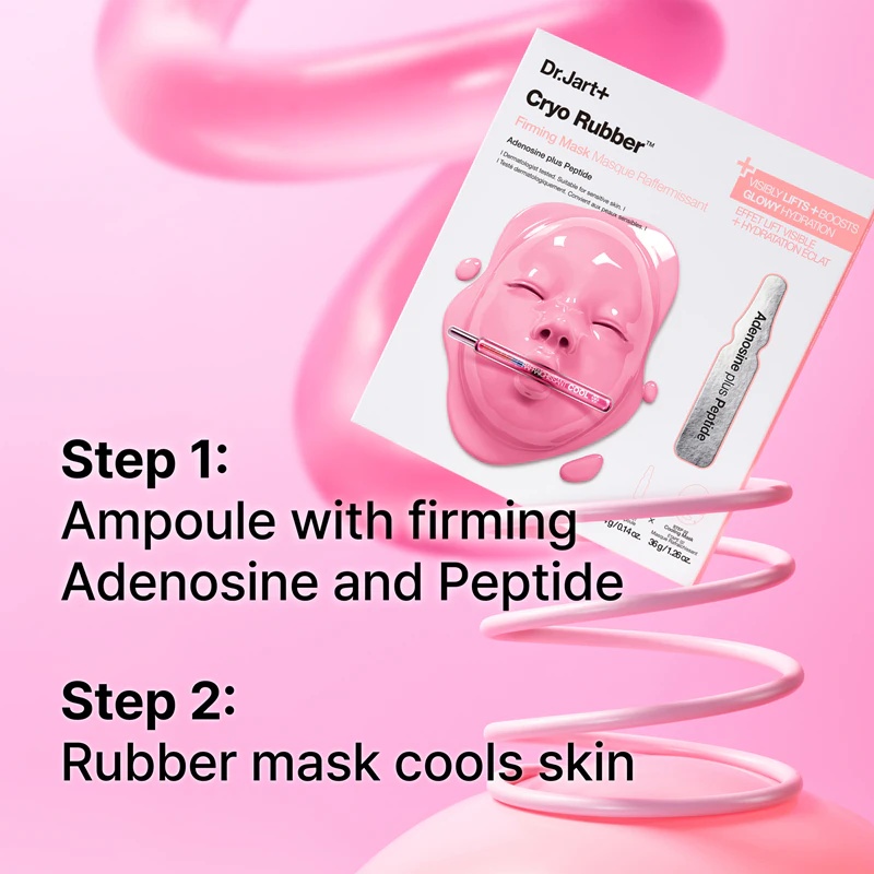 Dr. Jart+ Cryo Rubber™ Firming Mask hidrogelna maska z intenzivnim učinkom učvrščevanja kože