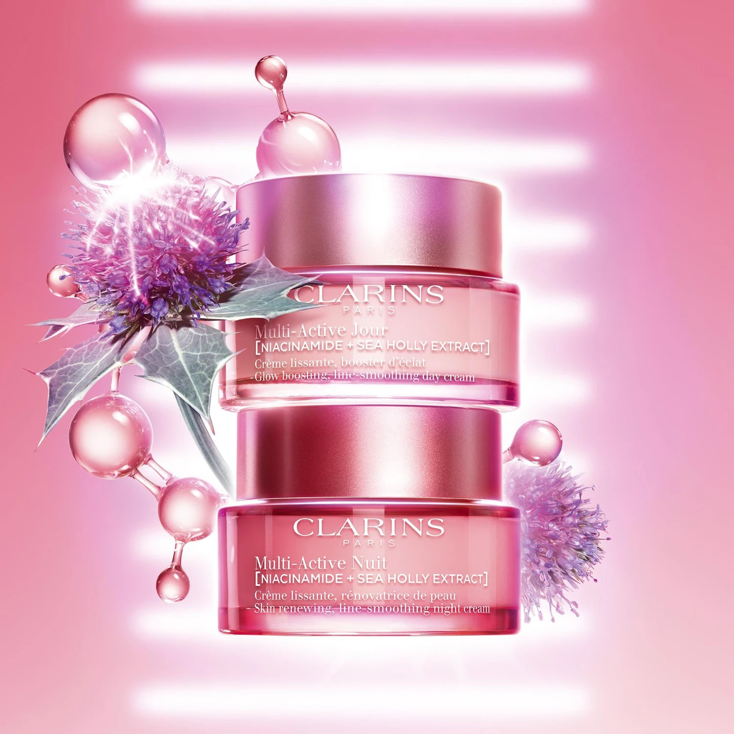 Clarins Jour Crème lissante, booster d'éclat