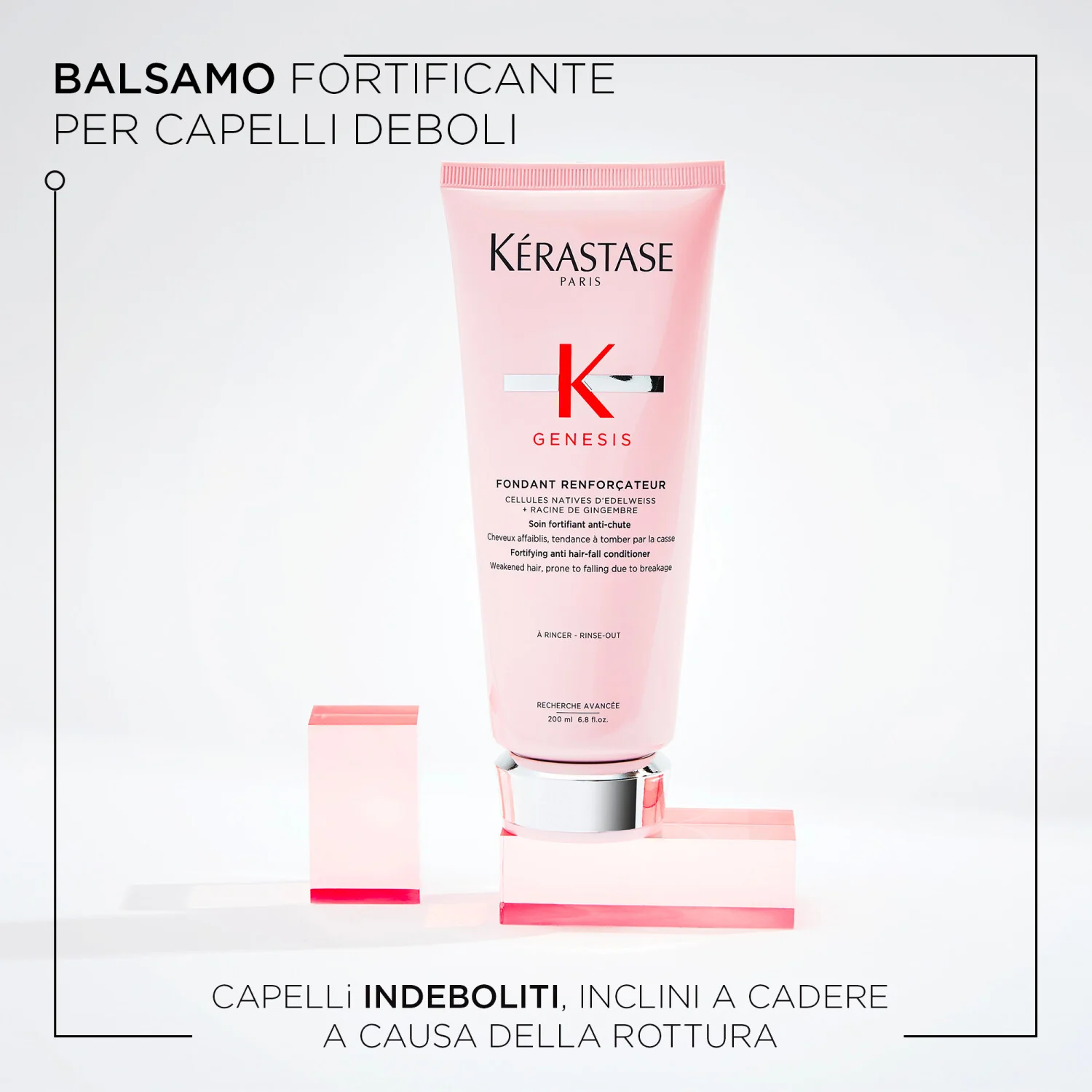 Genesis Cofanetto Genesis Holidays 2025 - Cofanetti per Capelli, Shampoo Rinforzante, Balsamo Rinforzante Capelli, Spray Termo Protettivo