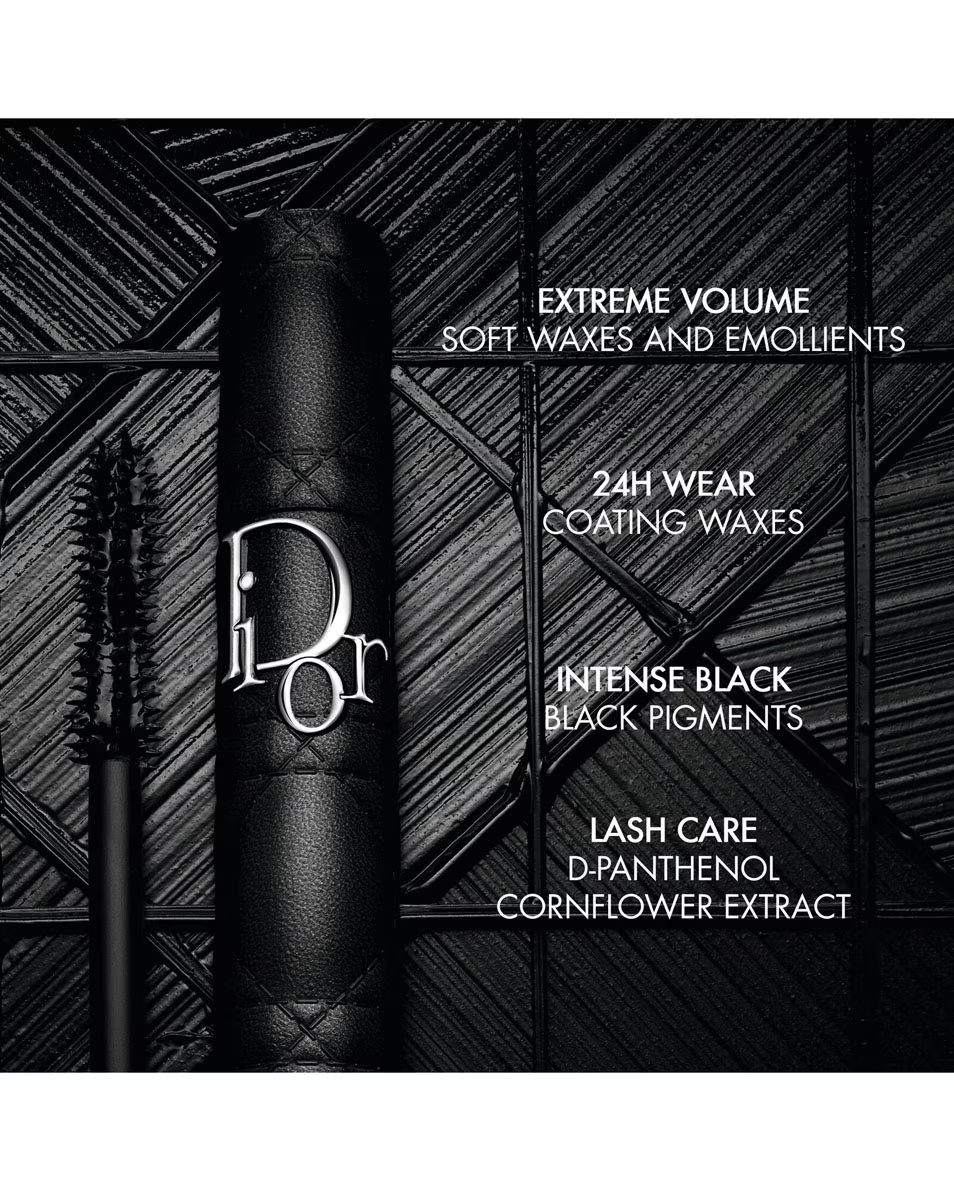 DIOR Diorshow Overvolume Mascara Μάσκαρα για εξαιρετικό όγκο - διαρκεί 24 ώρες - ορισμός βλεφαρίδων 1 προς 1