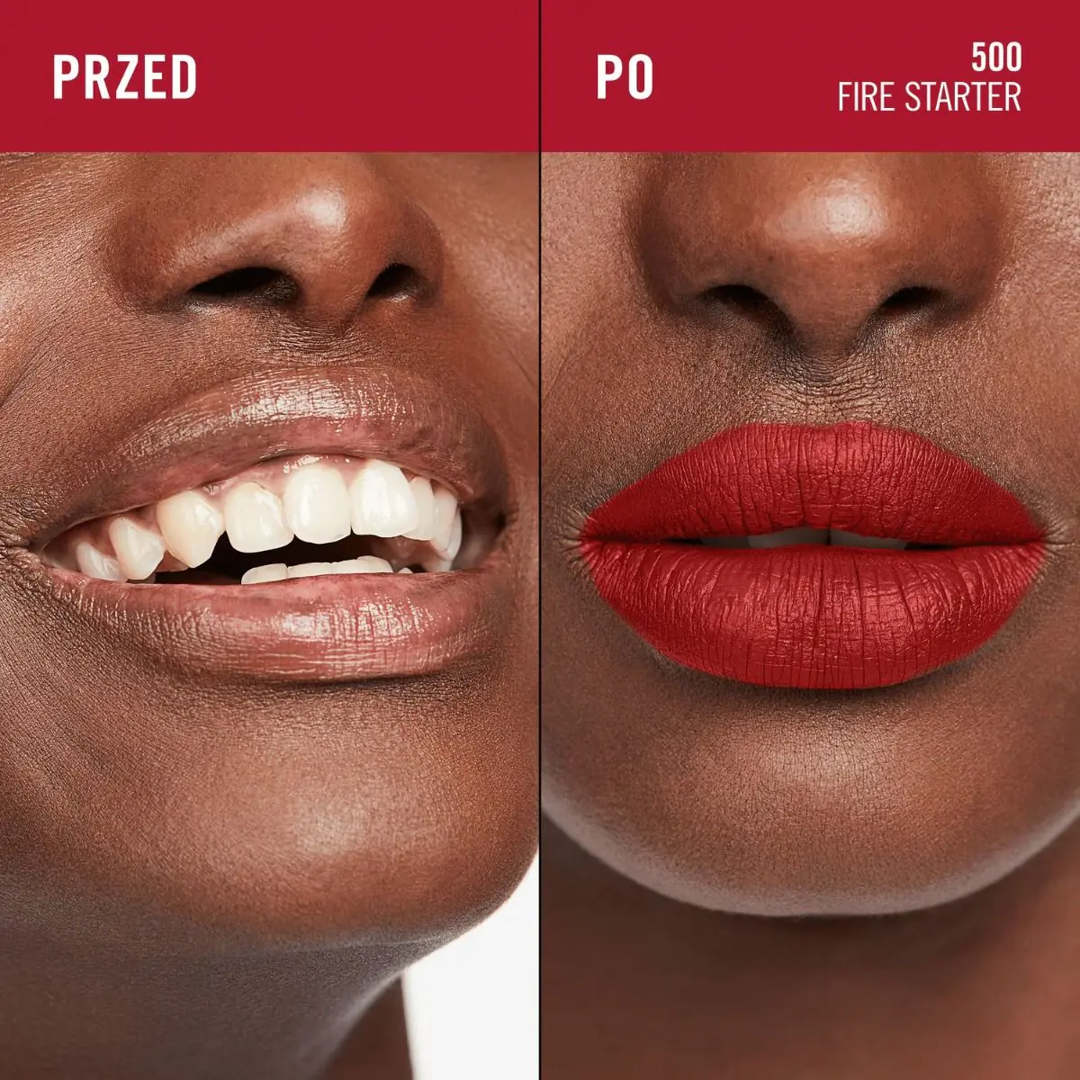 Rimmel Lasting Mega Matte Pomadka do ust 500 Fire Starter