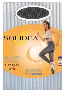 SOLIDEA Srebrna valovita dolga S/XL