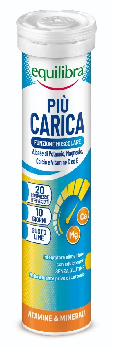 EQUILIBRA Equilibra Piu' Carica Lime 20 bruistabletten energiesupplement