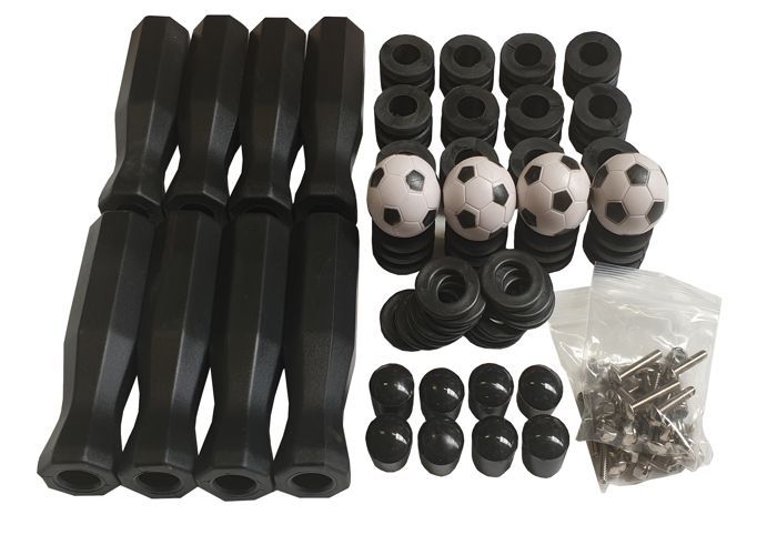 Spare parts for foosball tables. Accessory set for 16 mm rods.