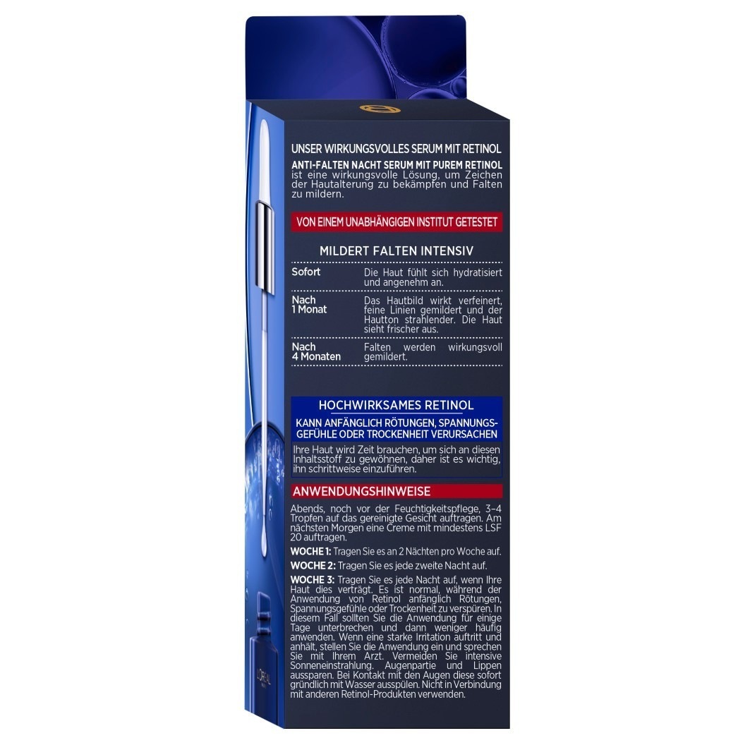 L'Oréal Paris Serum protiv starenja Revitalift Laser Retinol noćni serum - 30 ml