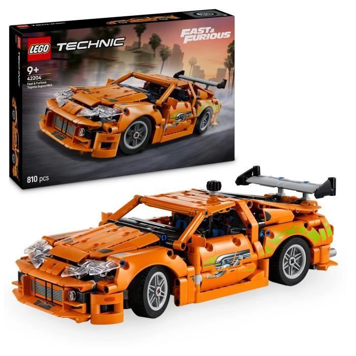 LEGO Technic 42204 Fast and Furious Toyota Supra MK4 - Jouet voiture pour garçon dès 9 ans